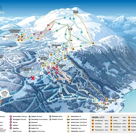 Koselig Sentralt Pa Norefjell, In & Out Noresund